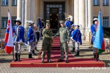 Oficiálna návšteva generálplukovníka Karima Valijeva na Slovensku