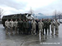 Slávnostné privítanie príslušníkov NATO DCM-C v Ružomberku 